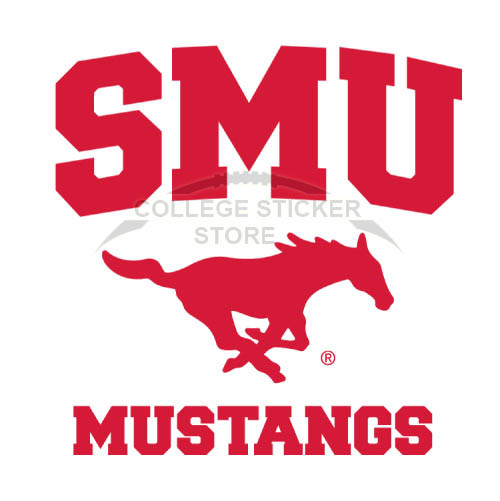 Homemade Southern Methodist Mustangs Iron-on Transfers (Wall Stickers)NO.6295